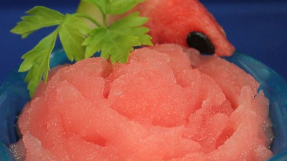 Juicy Watermelon Sorbet