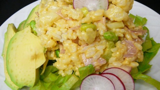 Rice and Ham Salad