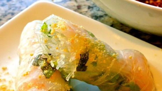 Vietnamese Spring Rolls With Dipping Sauce