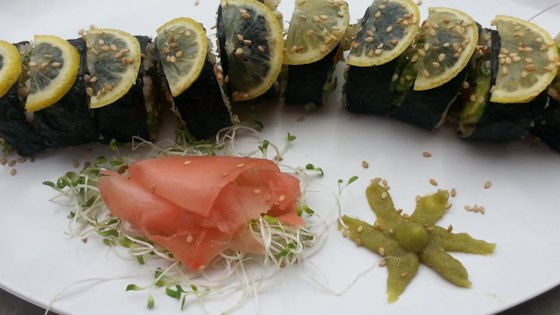 Avocado Sushi with Brown Rice