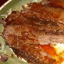 Oven Barbecued Beef Brisket II