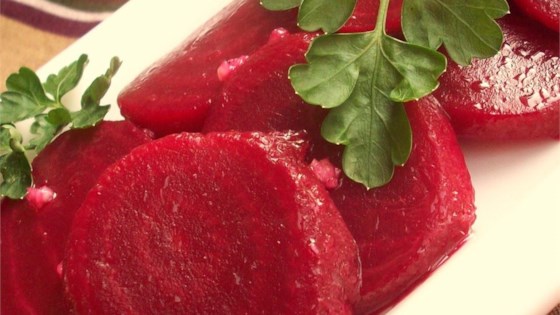 Garlicky Beet Delight