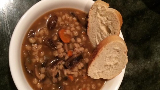 Mushroom Barley Soup