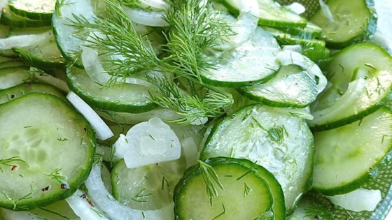 Hungarian Cucumber Salad