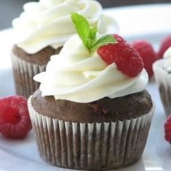 Zucchini Raspberry Cupcakes