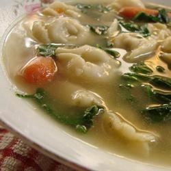 Spinach Tortellini Soup