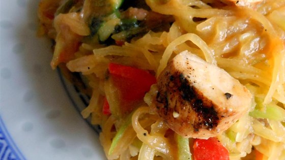 Spaghetti Squash Pad Thai