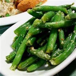 Spicy Indian (Gujarati) Green Beans