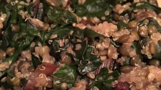 Quinoa Chard Pilaf