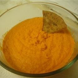 Easy Red Pepper Hummus