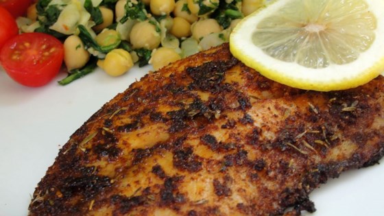 Blackened Tilapia with Secret Hobo Spices