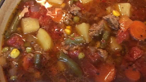 Easy Vegetable Beef Soup