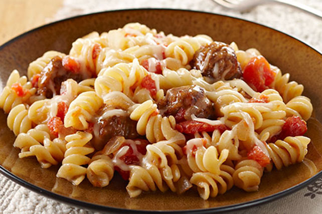 Quick & Cheesy Sausage Rotini