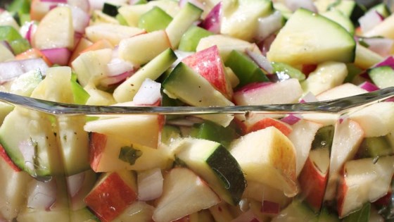 Apple and Zucchini Salad