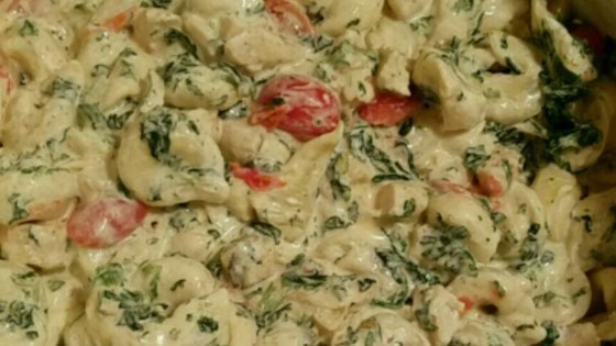 Creamy Spinach Tortellini