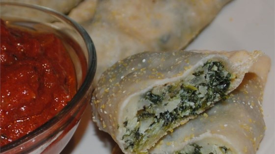 Quick Spinach-Ricotta Calzones