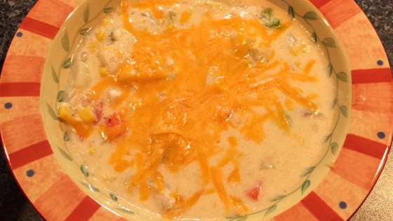 Cheesy Catfish Chowder