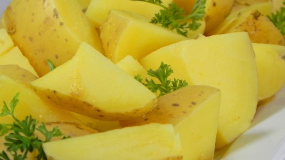 Boiled Mustard Potatoes