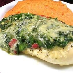 Spinach Chicken Parmesan