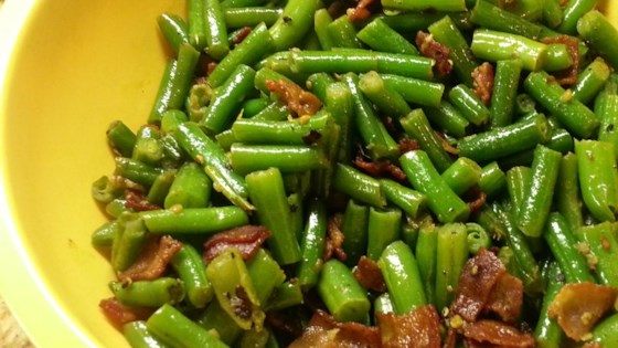 Green Bean and Bacon Saute